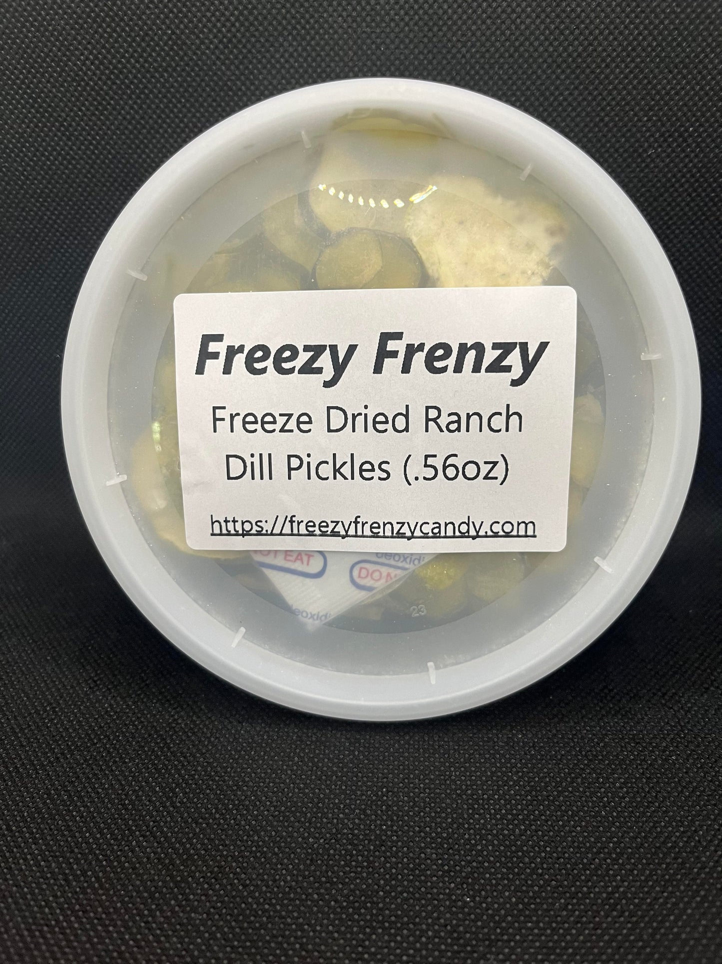 Freeze Dried Garlic Ranch Dill Pickle Chips