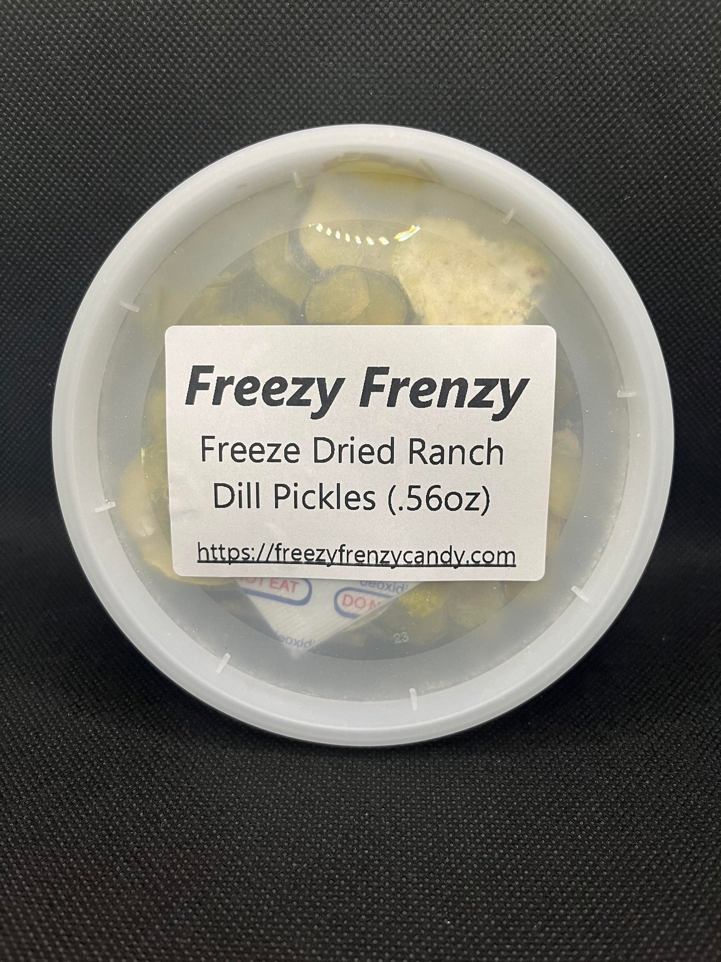 Freeze Dried Garlic Ranch Dill Pickle Chips